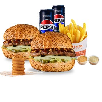 2’li Smoky Burger Menu 2'li Smoky Burger Menu