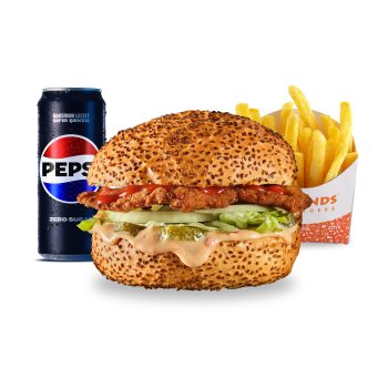 Tavuk Acı Burger Menu Tavuk Acı Burger Menu